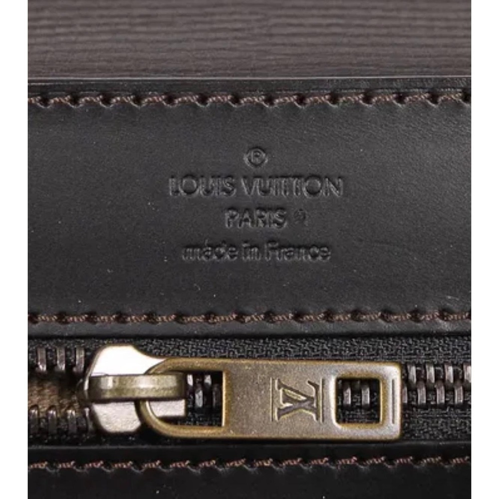 Rare Find! Louis Vuitton Vtg Angara Briefcase Moka Brown Epi Leather RI0038 Bag - Picture 8 of 10